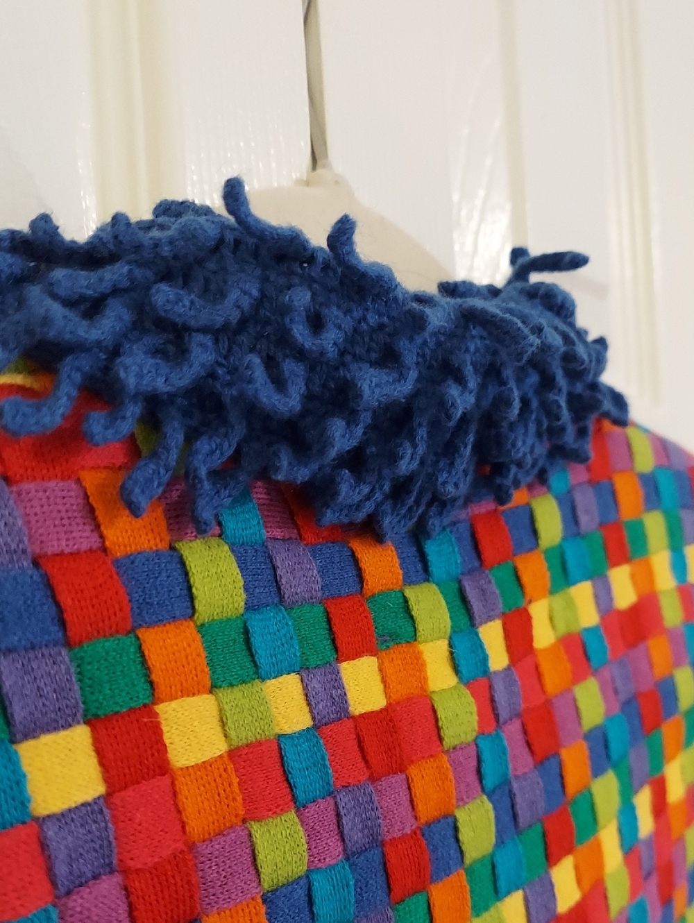 Michael Simon Top, Size M, Woven Knit, Cotton, MultiColor, Vintage - Picture 7 of 9